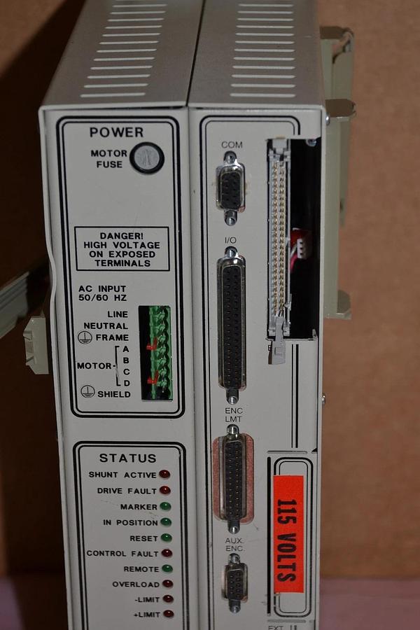Used AEROTEC UNIDEX 100 ES13871-1 REV B 115V 3A MULTITASKING MOTION CONTROLLER