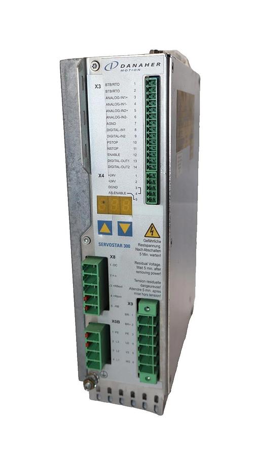 Used Danaher Motion Servostar 300 Servo Drive 346 6A S3060 1-NA S30601-NA
