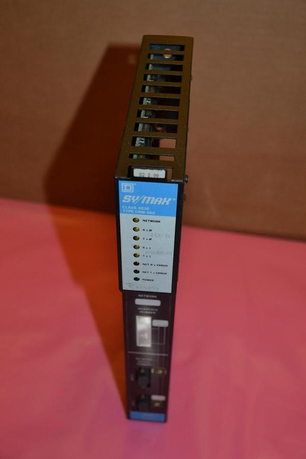 Used SQUARE D SYMAX SY/NET NETWORK INTERFACE 8030 CRM-560 CRM560 8030CRM-560 D2 D3