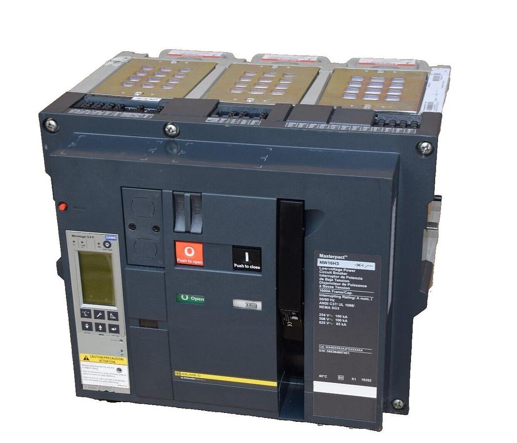 Square D Masterpact NW16H3 WA6EER63AFXXXXXXA 1600A 1600 Amp *NEW, DMG TAKE OUT*