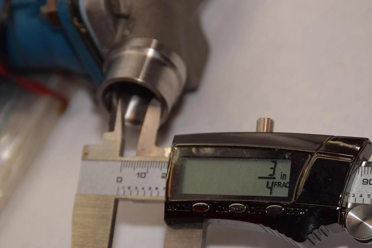 (NEW) ITT 007-4266-903-00R 3/4" Stainless S/S Flow Valve