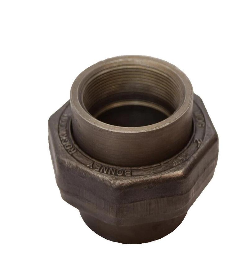 Bonney Rockwood Pipe Union 2" 3000 WOG Y-823 Y823 SA/A105 SAA105 2 in inch