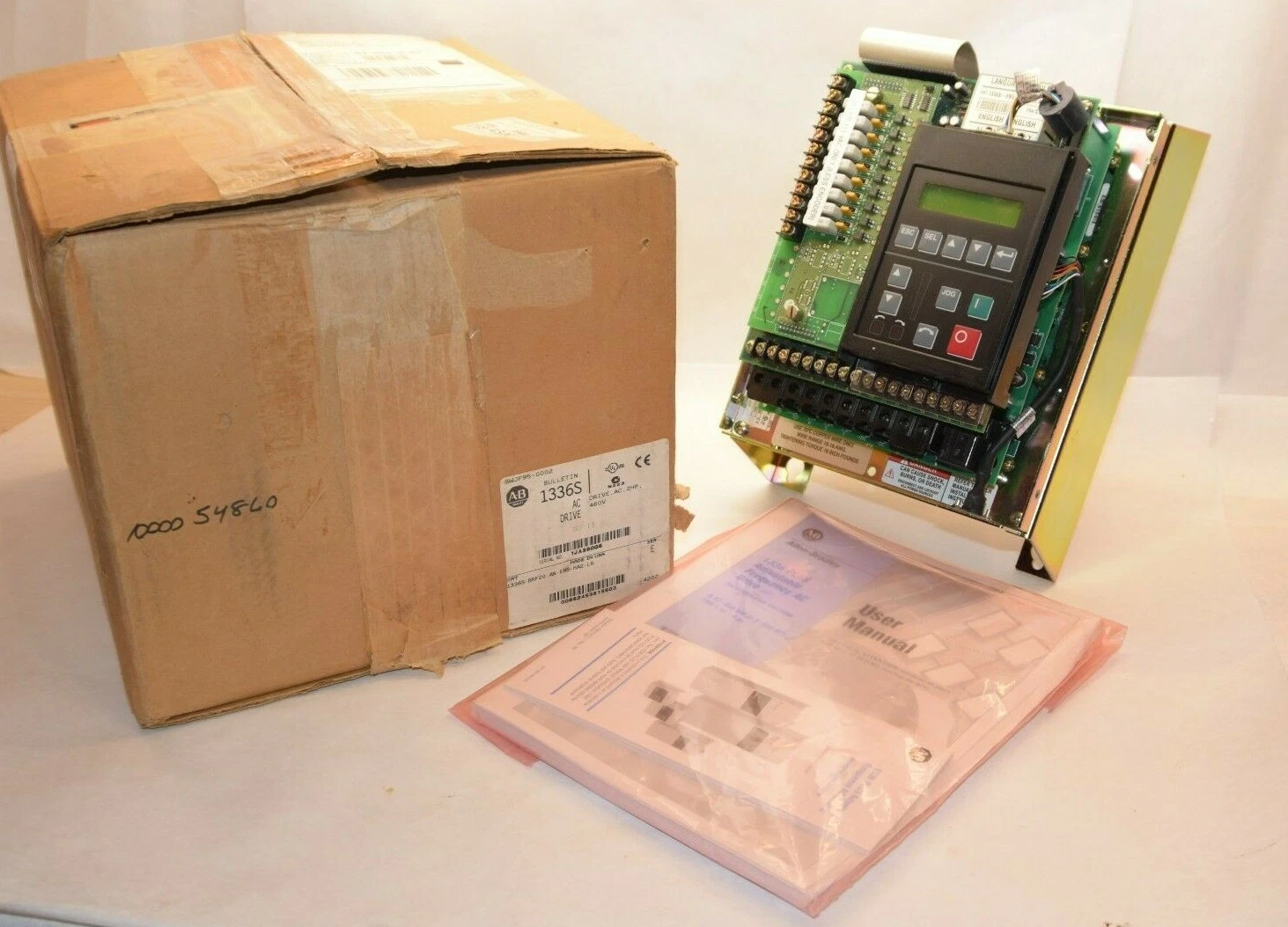 (NEW) ALLEN BRADELY 1336S-BRF20-AN-EN5-HA2-L6 Series E 2HP 460V AC Drive