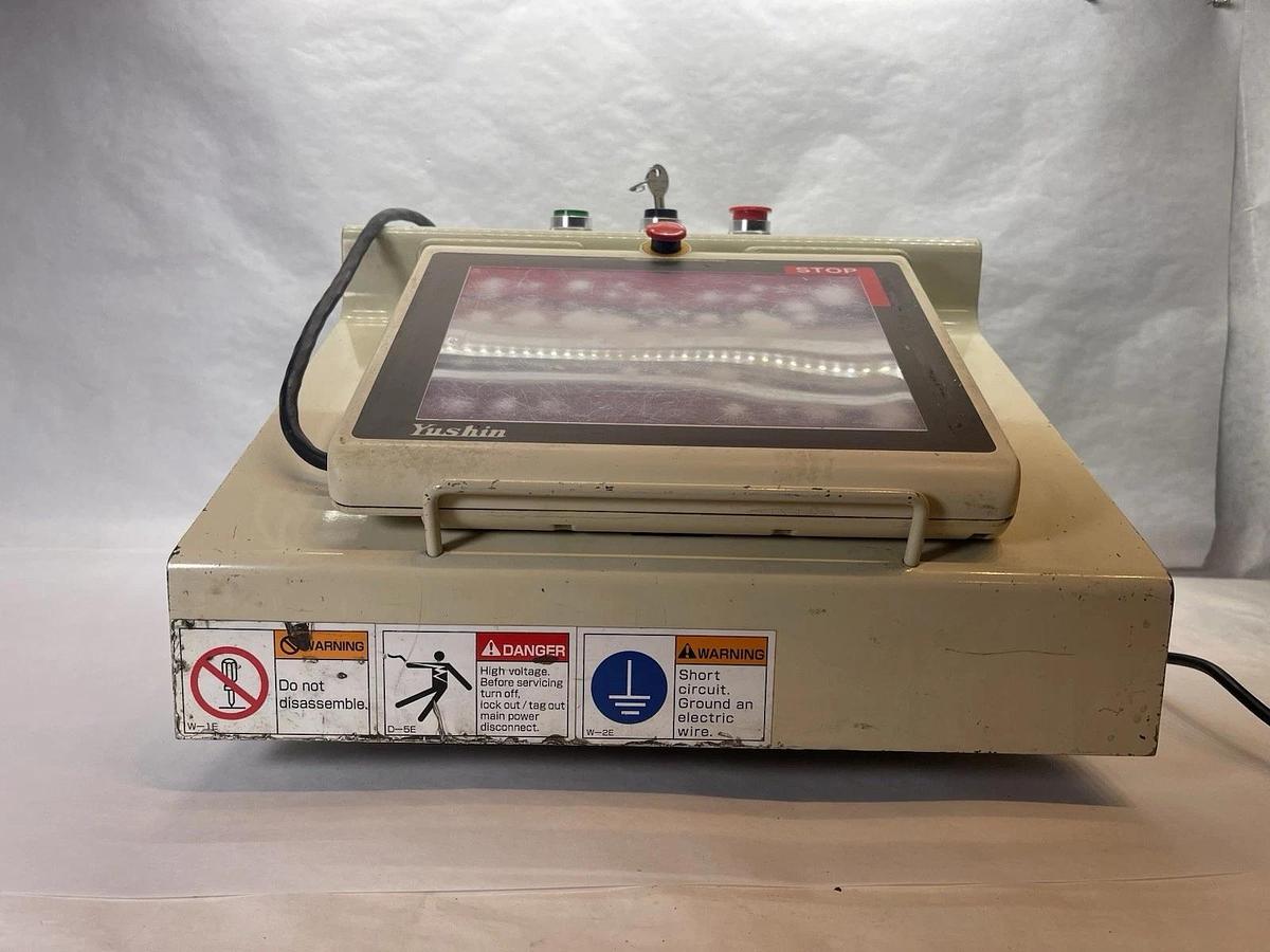 Used Yushin T/W566894 Touchscreen Robotic Teach Pendant F8342392 Computer