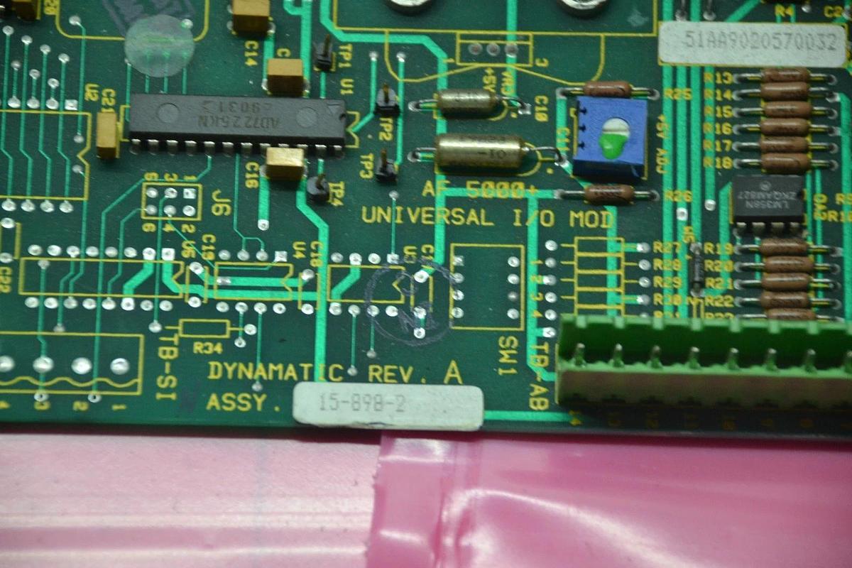 Used EATON DYNAMATIC AF5000+ CIRCUIT BOARD CARD 15-898-2 15 898 2