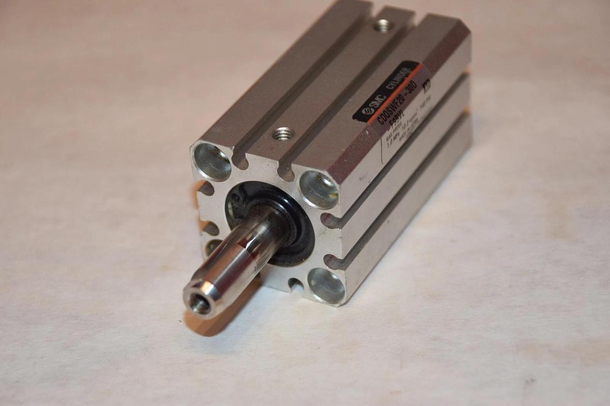Used SMC CDQSWF20-30D-F9BVL CDQSWF2030DF9BVL 1.0MPa 145psi PNEUMATIC CYLINDER