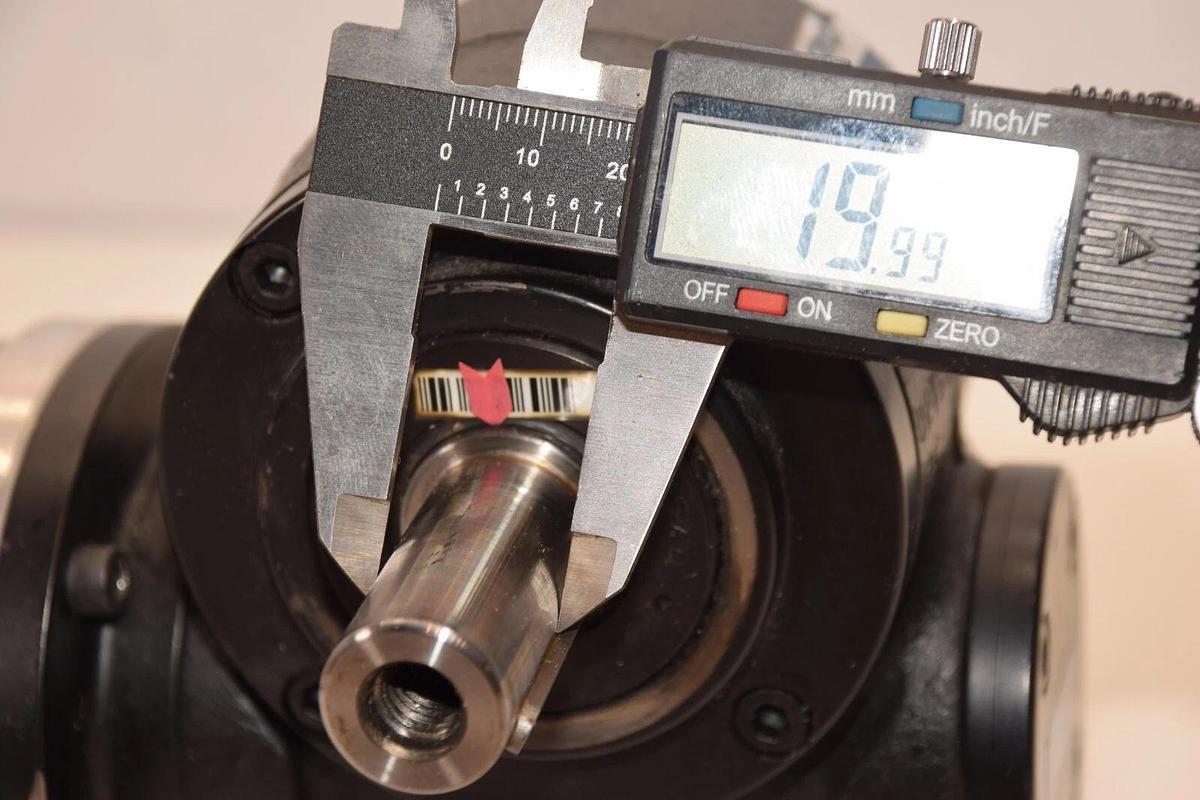 Used MOTOR POWER COMPANY 1007505500008 Drive With BJ GEAR DK-8660 Gearbox Head