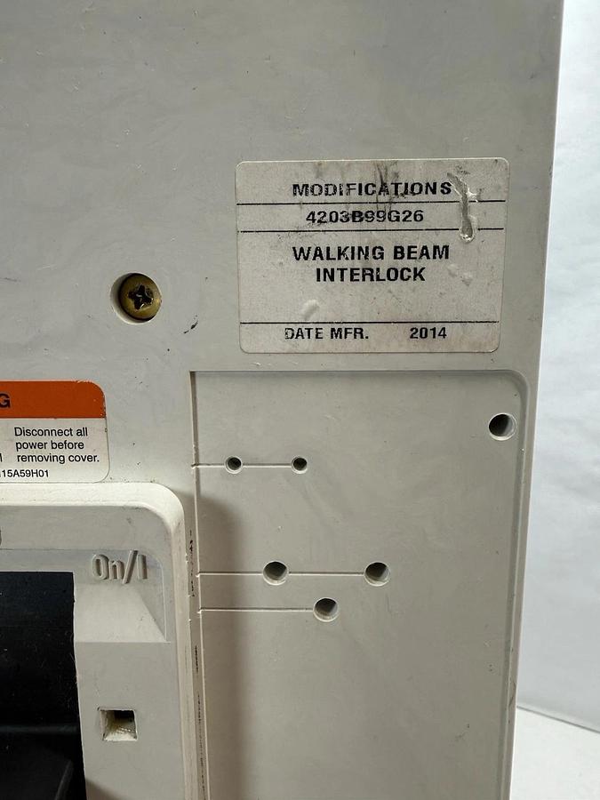 Used Cutler Hammer Molded case switch HMDL3800F MDL HMDL 800A 800Amp frame for ATS WB
