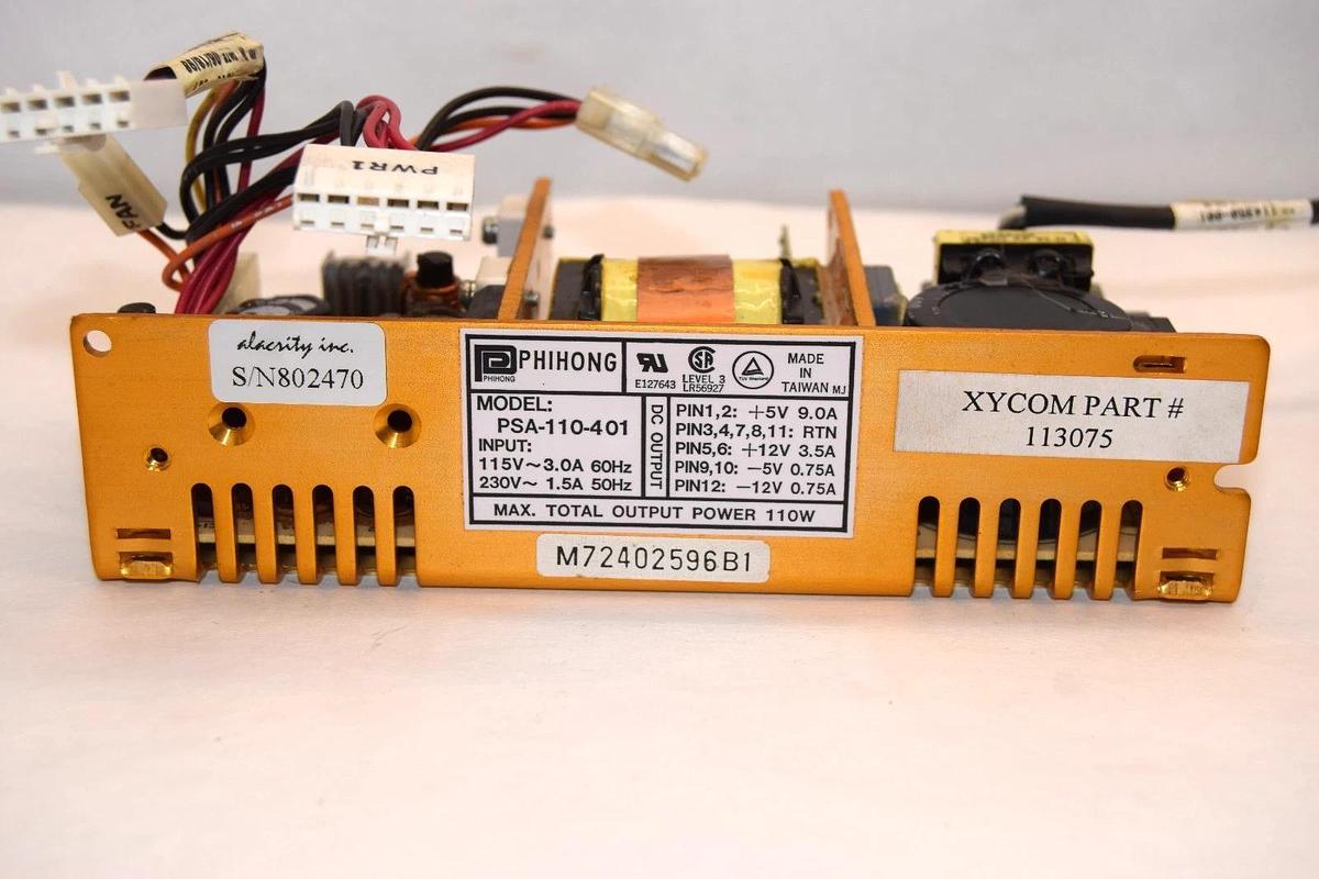 Used Phihong / XYCOM PSA-110-401 , 113075 Power Supply
