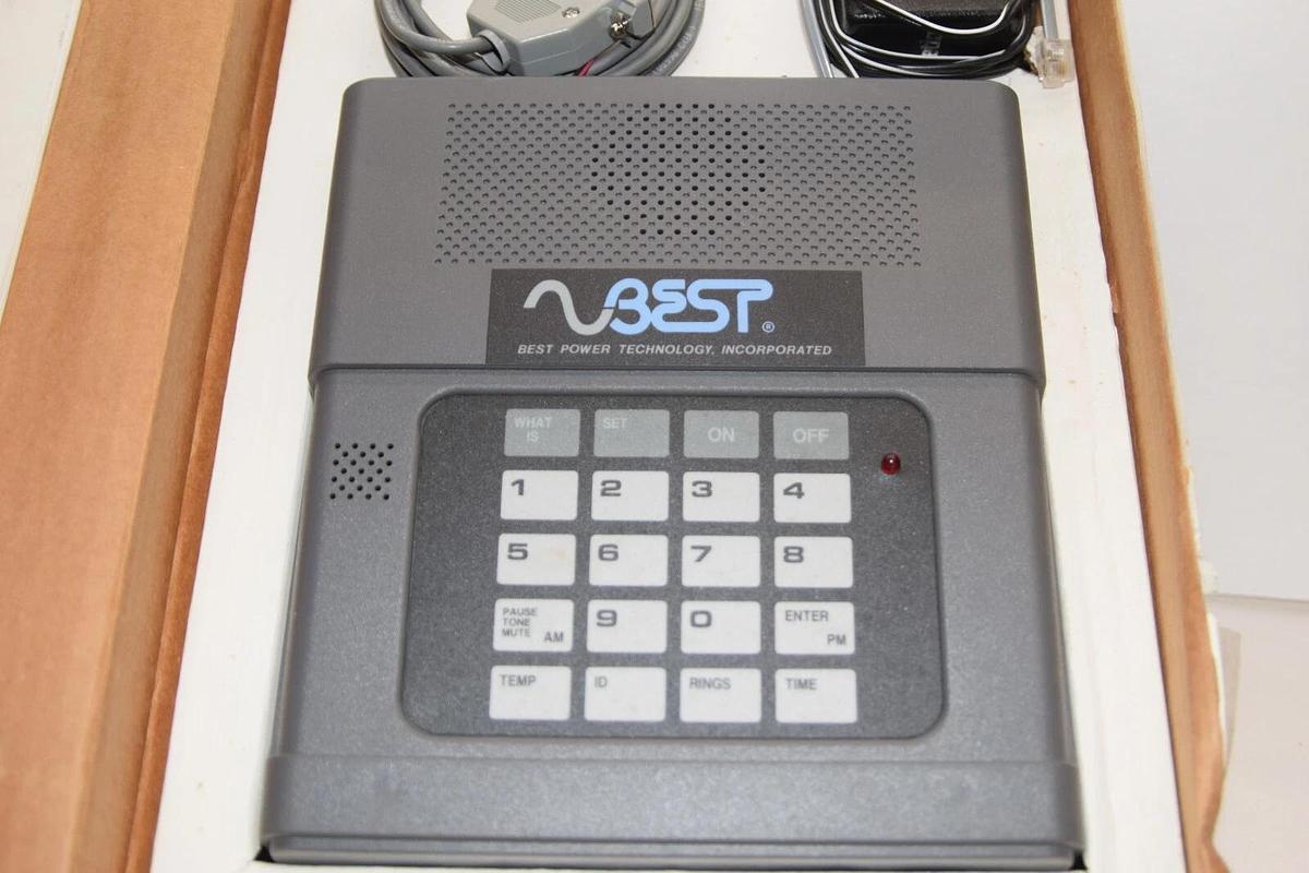 (NEW) BEST POWER TECHNOLOGY INC. ENV-0100A EnviroCom I Monitor USA