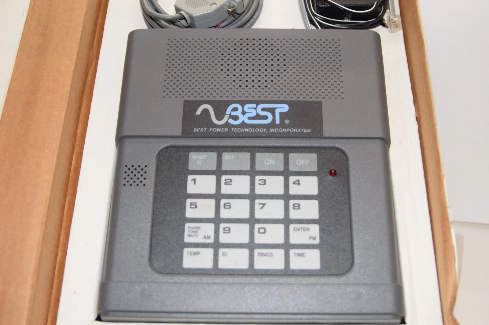 (NEW) BEST POWER TECHNOLOGY INC. ENV-0100A EnviroCom I Monitor USA