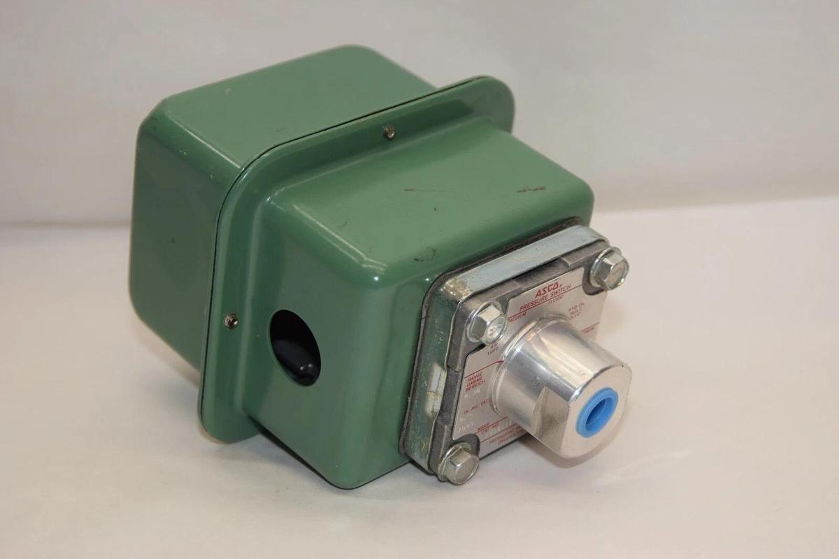 (NEW) ASCO PB31A RV34A11 3.5psig Pressure Switch Box