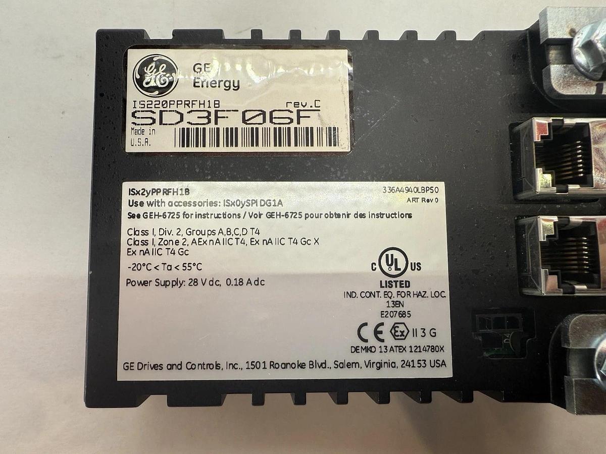 GE Energy, IS220PPRFH1B rev. C  Profibus DPM Master Gateway Module for Mark VIe