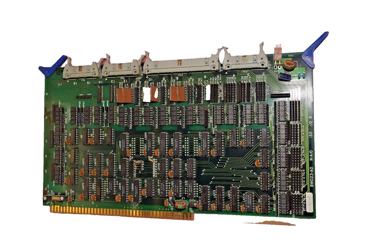 Used HITACHI BW023-A0 N-A/0 iSO i/O B 68E2.119307 D31182-109 SEIKO CIRCUIT BOARD