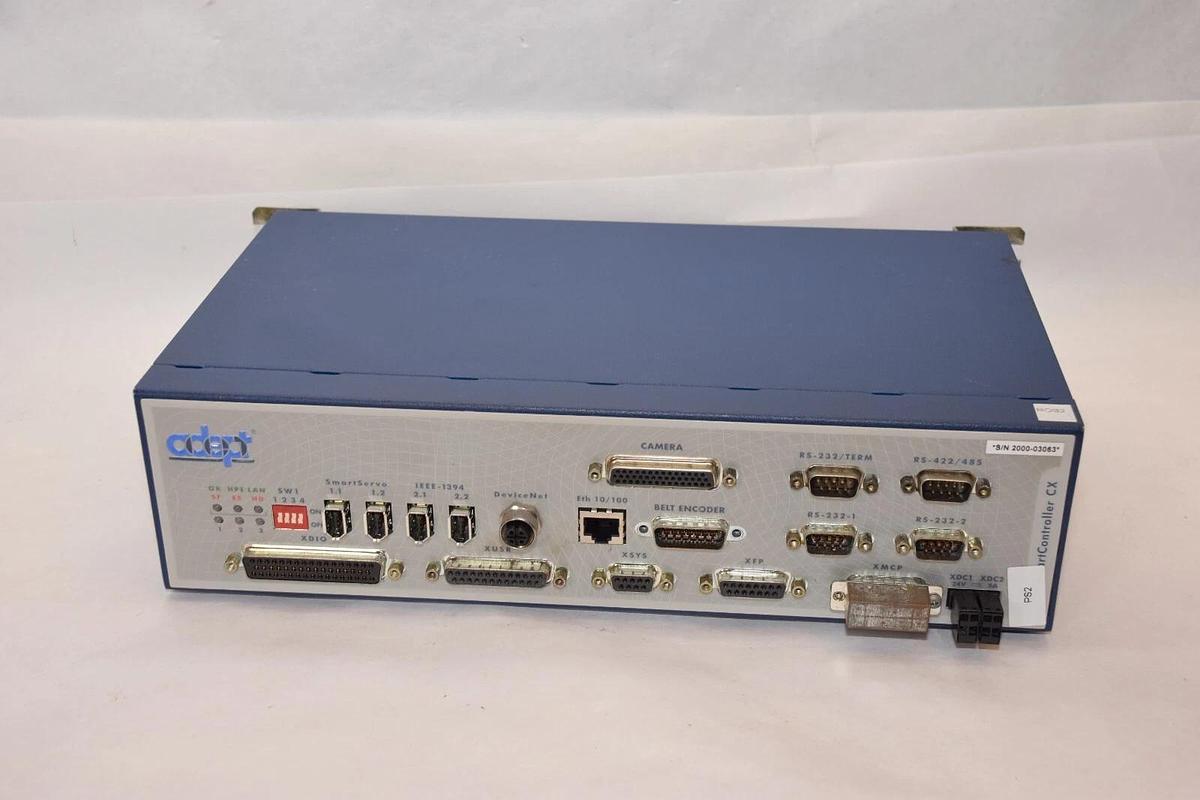 Used ADEPT 20000-310 SmartController CX Rev K Robot Controller W/ 128MB Memory Card