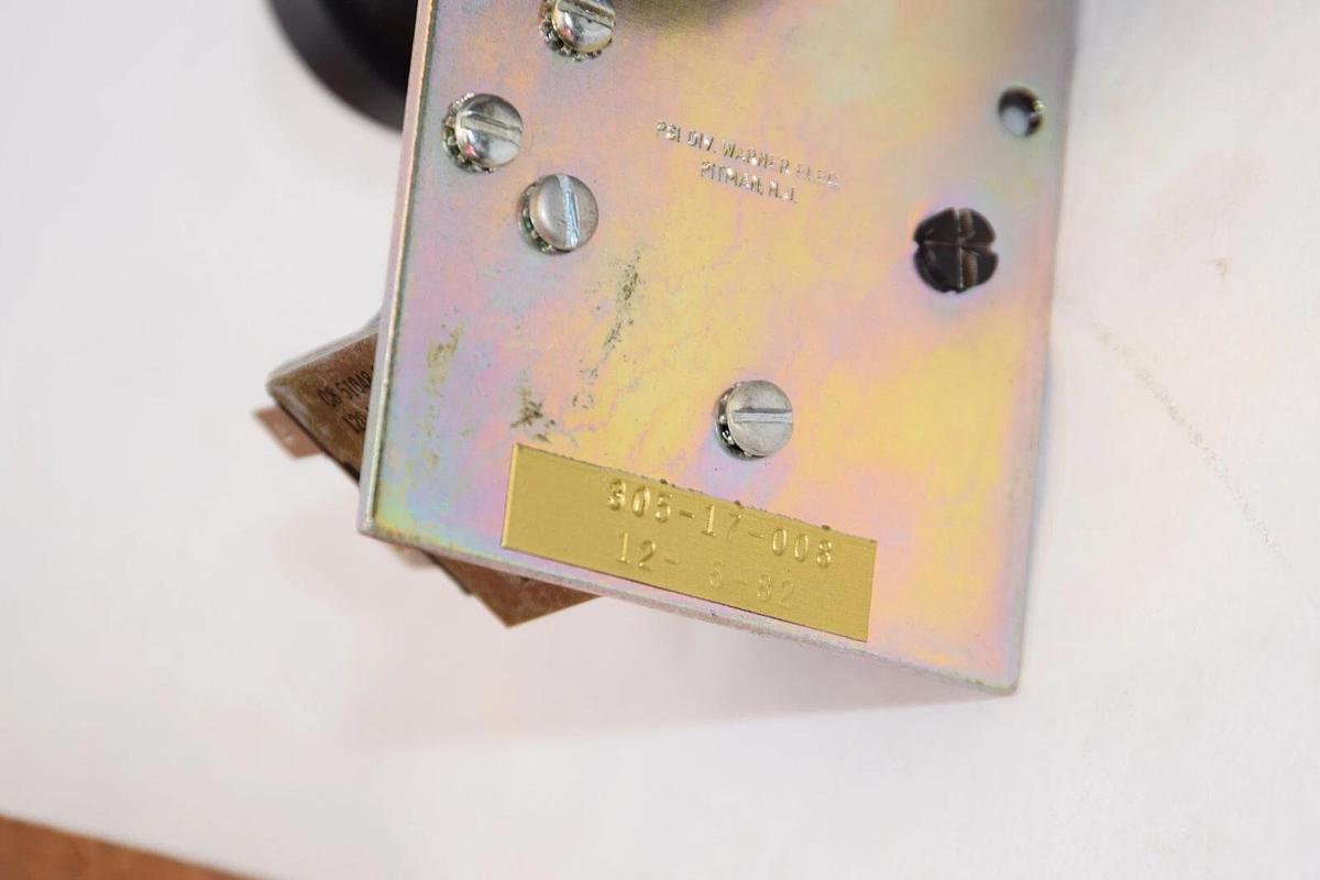 (NEW) Warner PSI DIVISION 305-17-008 12-6-82 Clutch/Brake