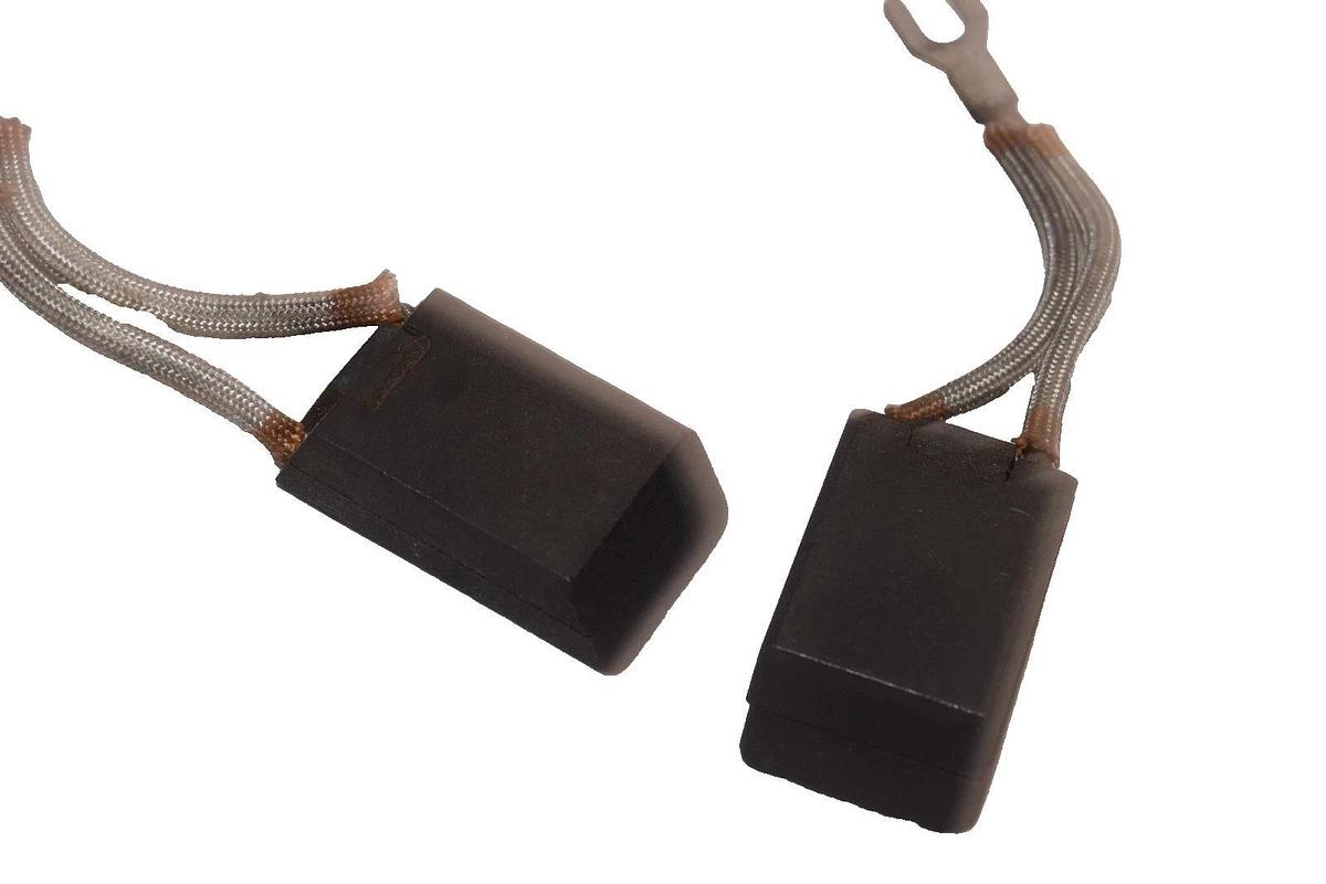 Reliance Carbon Motor Brush Brushes RE44F 1-1/2" x 7/8" x 7/16" (New - Lot of 2)