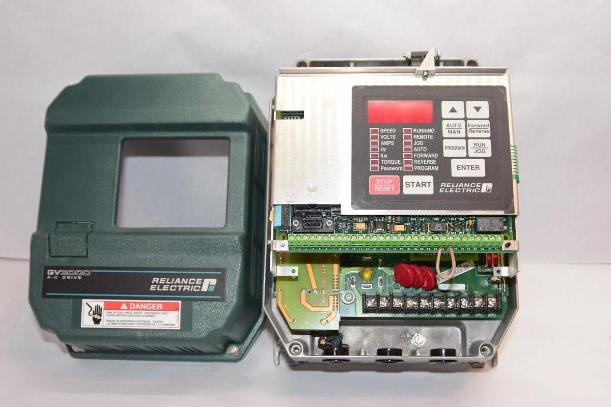 Used RELIANCE ELECTRIC AC Drive GV3000 3V4150 3hp 3 hp 380/460v 3ph 2.2kw 2.2 kw