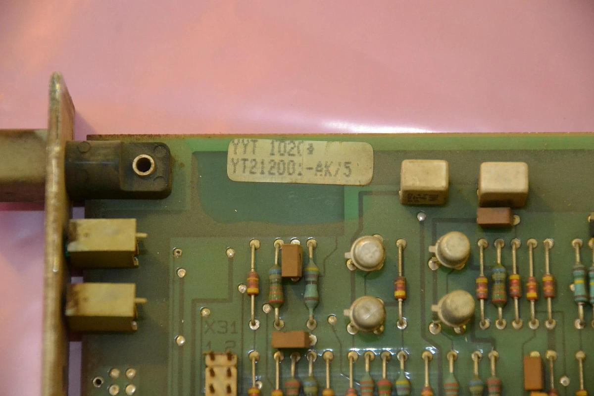 Used ABB ASEA CIRCUIT BOARD CARD YYT102C YYT 102C YT212001-AK/5 2668 180-89/3
