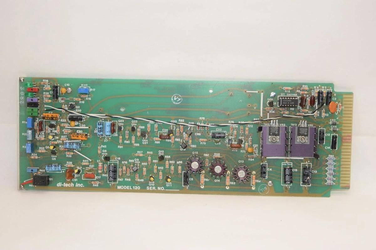 Used DI-TECH INC. Model 120 120EVDA Board