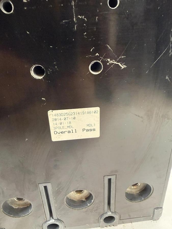 Used Cutler Hammer Molded case switch HMDL3800F MDL HMDL 800A 800Amp frame for ATS WB