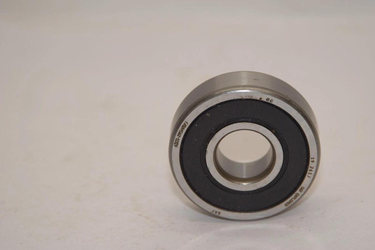 (NEW) SKF 6303-2RSH/GFJ Rubber Sealed Explorer Bearing