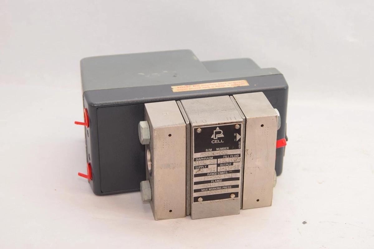 (NEW) MOORE M5338-002 75-500psi 316 SS P Cell Differential Pressure Transmitter