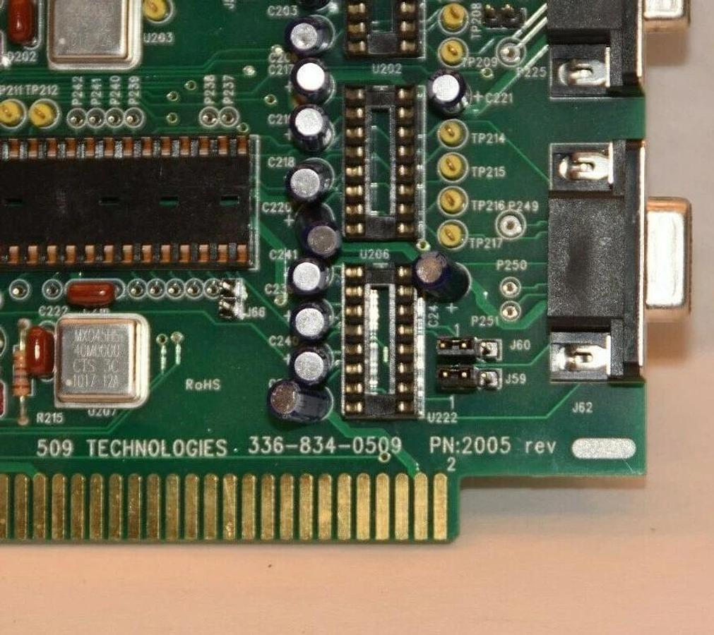 Used 509 TECHNOLOGIES 2005 3368340509 336 834 0509 IQE-DE326340 94V-0 Circuit Board