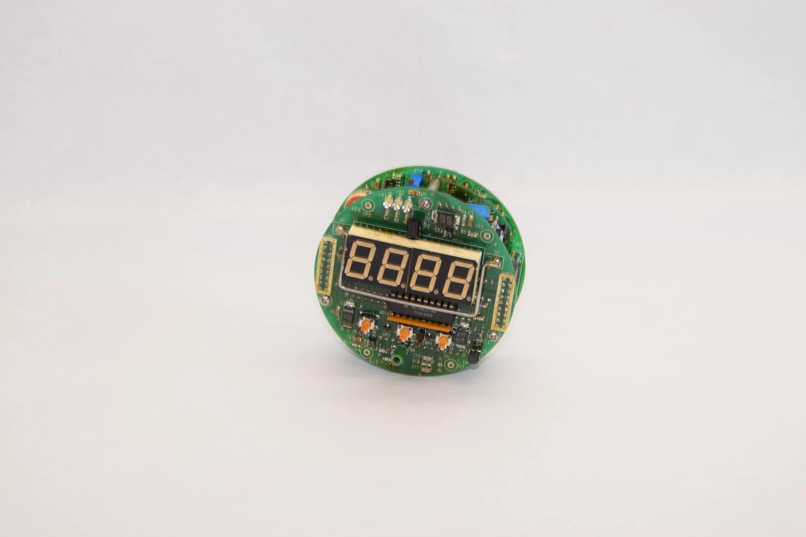 Used DAGNER 4519036 Rev 0 , 9304650-034 4519060 LED 4-Digit Display Module