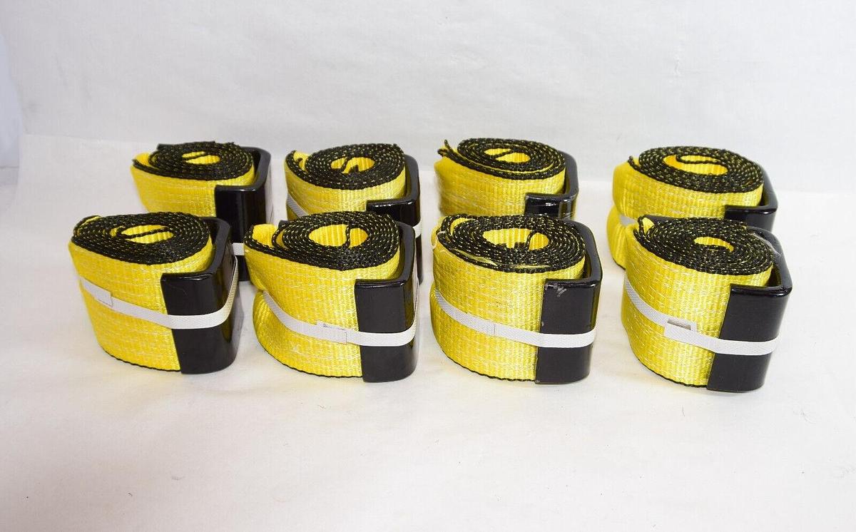 (NEW - Lot 8) MYTEE PRODUCTS WS4x5CH 4' x 5" Winch Straps for Roll of Container