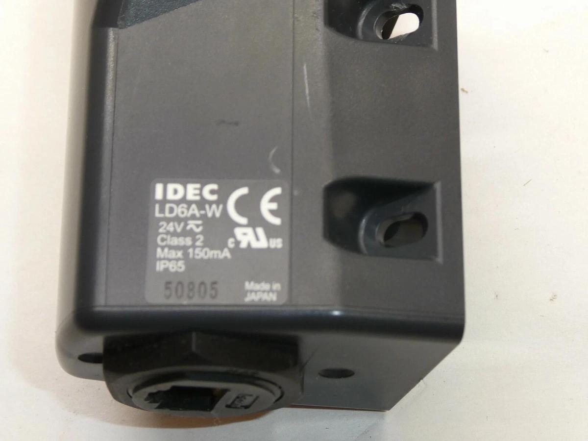 Used IDEC LD6A-W Signal Stack Light 24v Alarm Buzzer, Red, Green, White, Amber, Blue