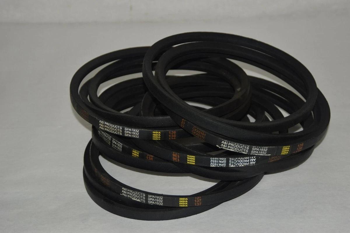 (New) Lot of 5 A&I Productions SPA1932 136 V Belt SPA 1932 V-Belt SPA-1932 VBelt