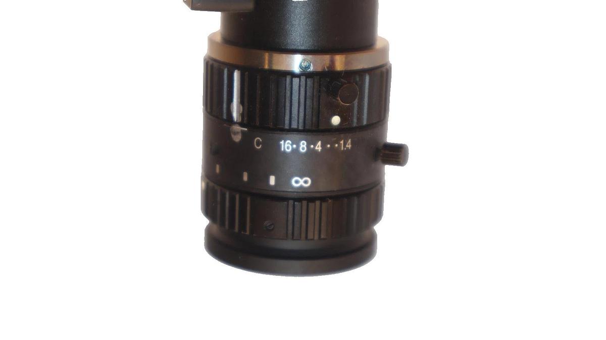 Used OMRON FZ-S2M , FZS2M Camera with 25mm 1:1.4 , 2/3" Computar Lens