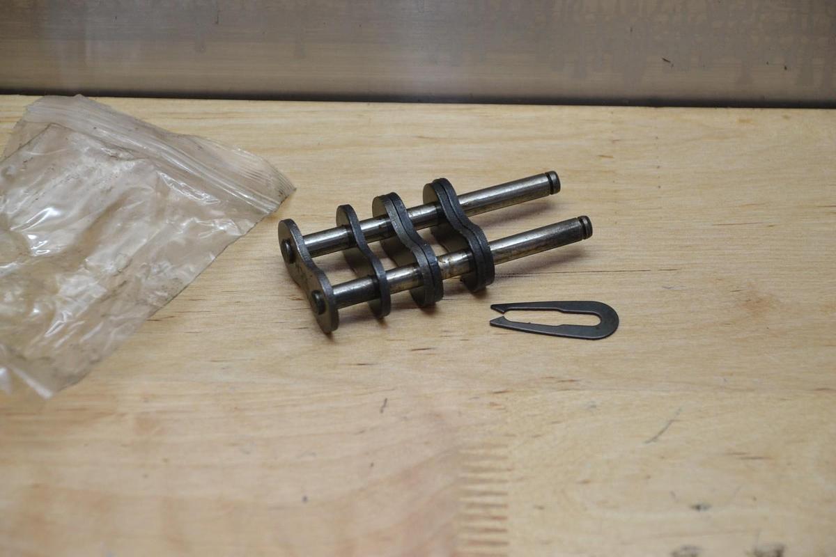 ANSI 60-3 Size 60 Roller Chain Connecting Link CHL-60-3RCL 3/4"px 1/2"w NEW