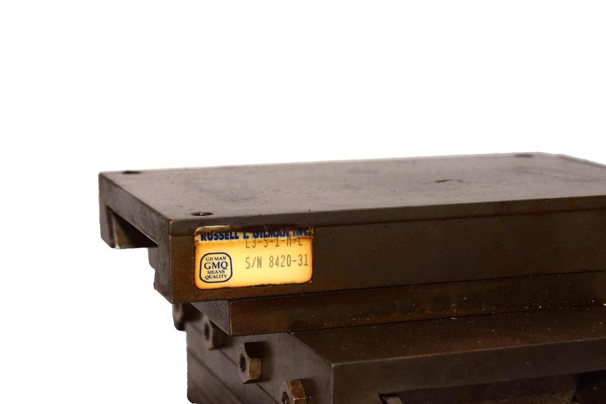 Used Russell T. Gilman L3-5-I-M-L , L3-5-1-M-L Precision Slide Lead Screw Slide