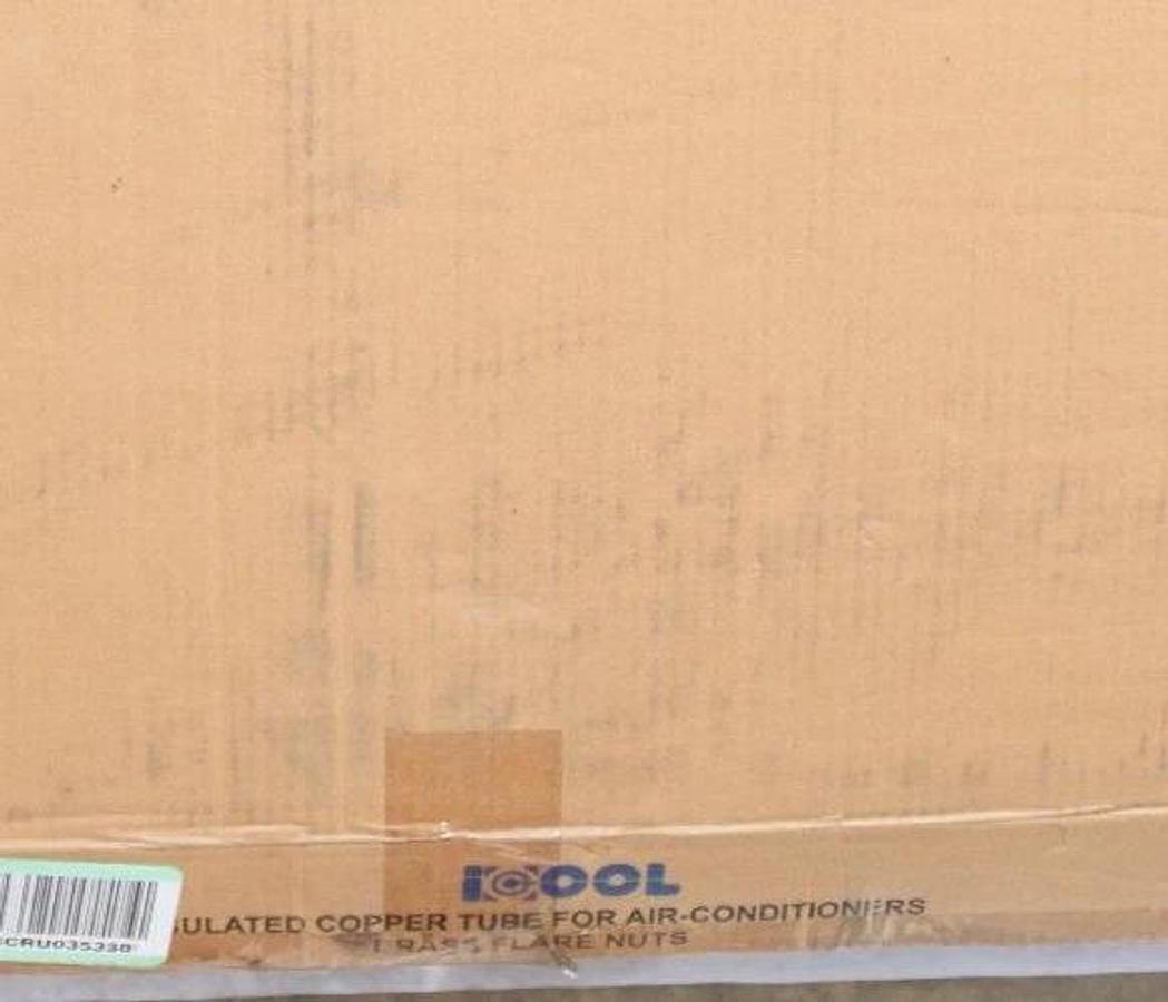 (NEW) COOL BOS7 , JHNBFBA22081228 25' Insulated Copper Tubing With Fittings