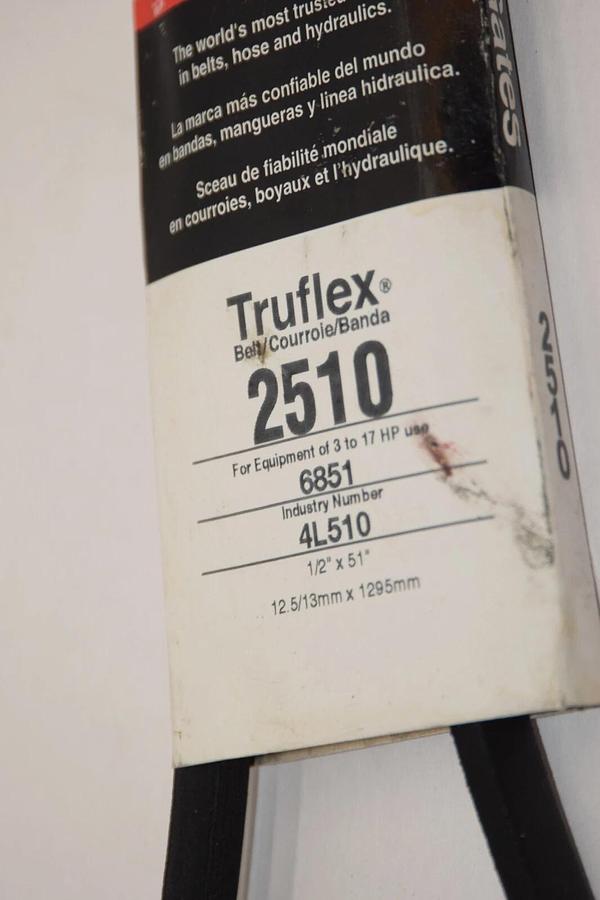 (NEW) GATES 2510 4L510 1/2" x 51" Truflex V-Belt
