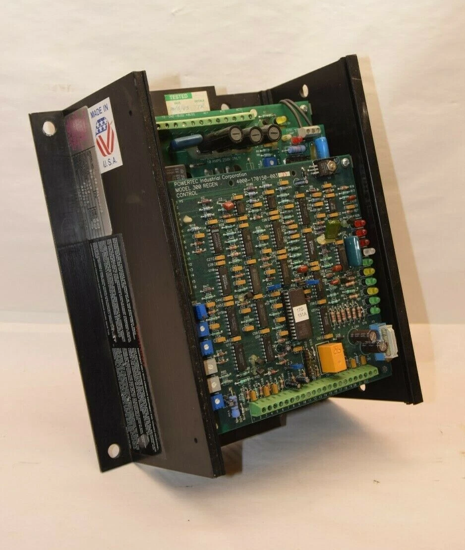 Used POWERTEC C.75.3R1CH000 C-75-3R1CH000 Brushless Speed Controller 3/4hp 1PH 115V
