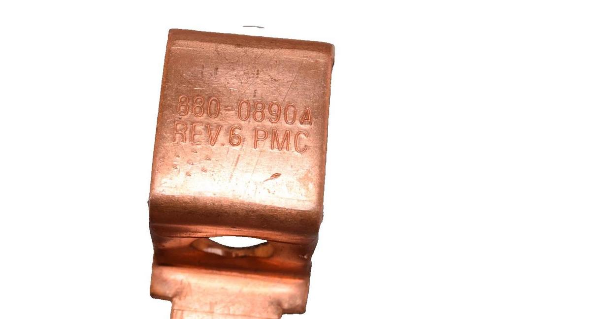 Used PMC 880-0890A , 8800890A Rev A Copper Offset Mechanical Lug (Lot of 4)