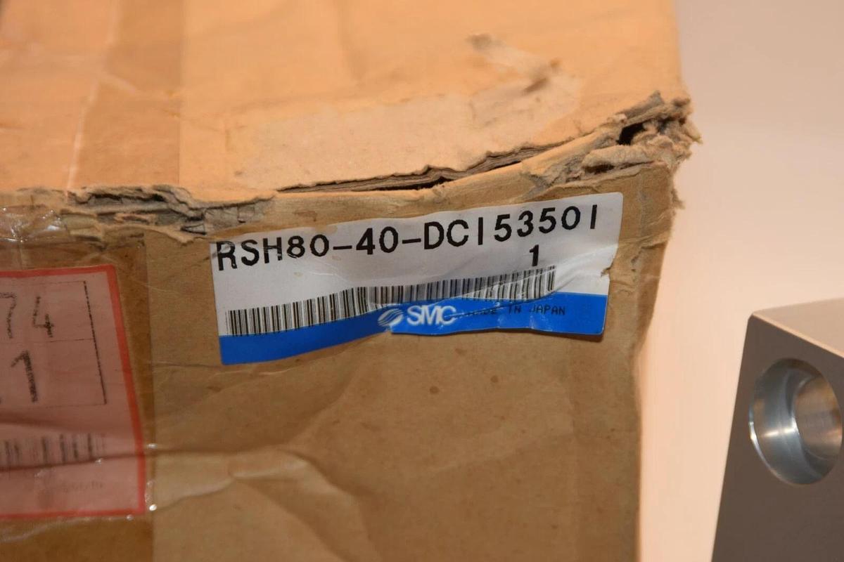 (NEW) SMC RSH80-40-DCI5350I 1.0MPa Pneumatic Cylinder Stopper