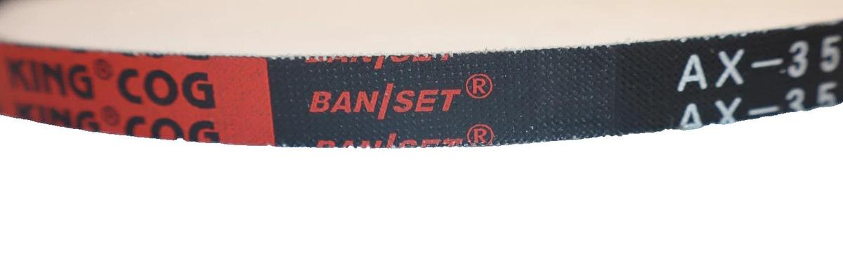 Bando Cogged V-Belt Belt AX-35 AX35 Static Conductive (Lot of 3 - New)