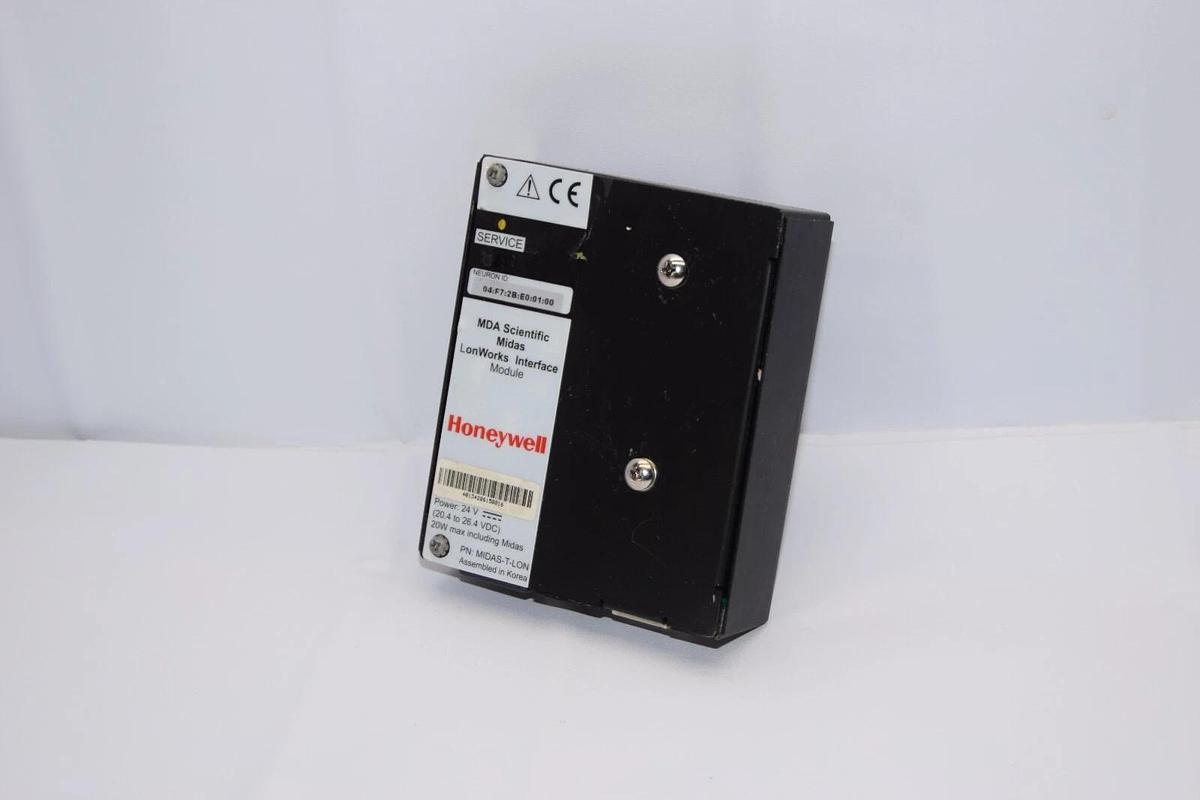 Used HONEYWELL MIDAS-T-LON 24V MDA Scientific Midas LonWorks Interface Module