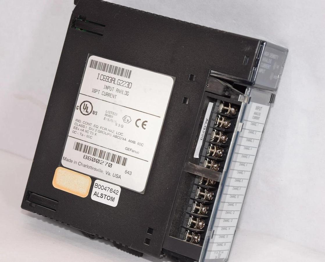 Used GE FANUC High Density Input Analog Module IC693ALG223D 16pt Current