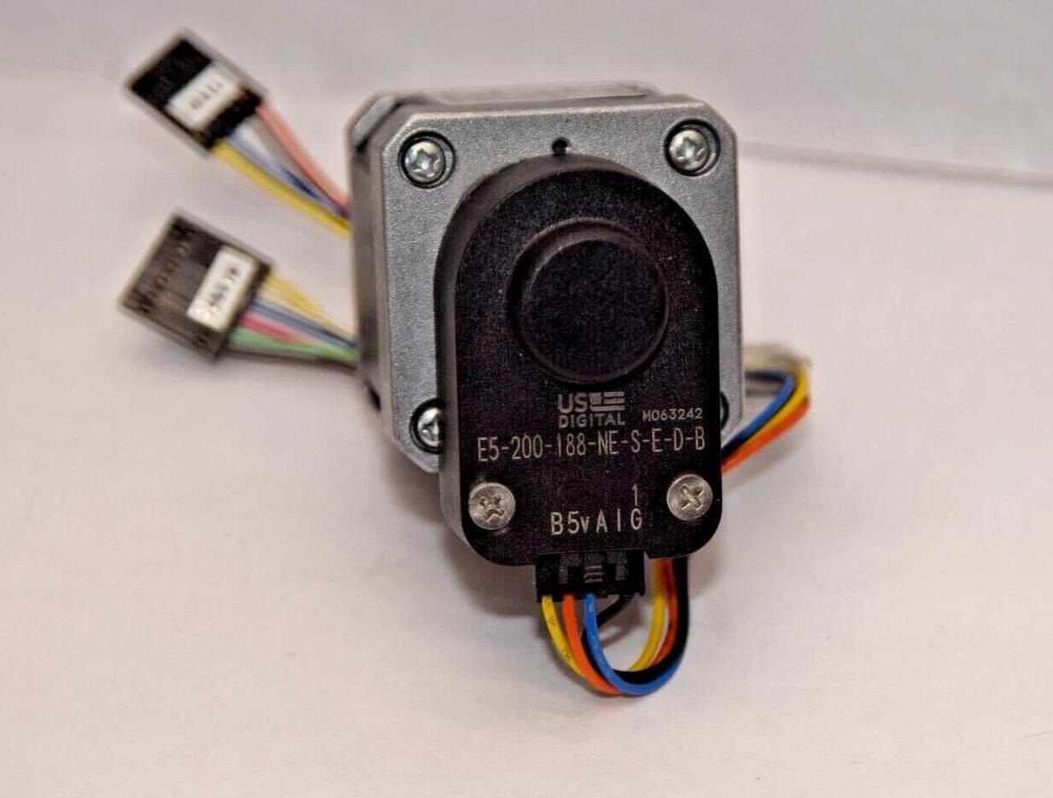 Used VEXTA Oriental C9185-9012E 2 Phase 6V 0.8A Stepping Motor Encoder E5200188NESEDB