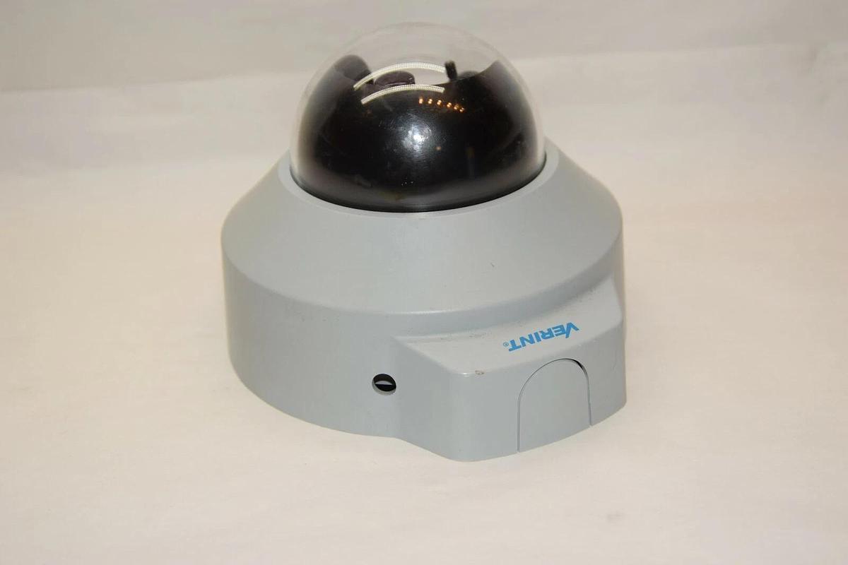 Used VERINT S5003FD 70-300-5059 Rev B01 IP Camera VGA Dome Security Camera