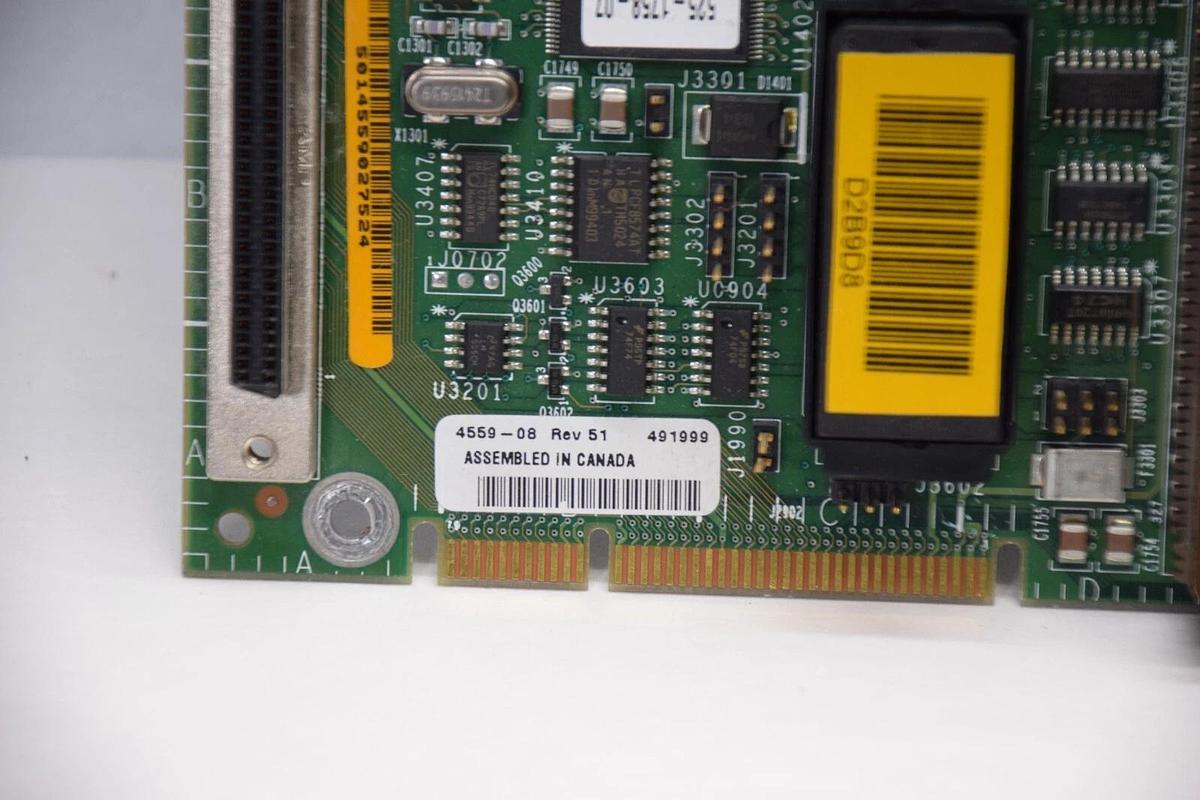 Used SUN SPARCengine 4559-08 Rev 51 , YWP-C , Y9XXE9052H6 Motherboard Card