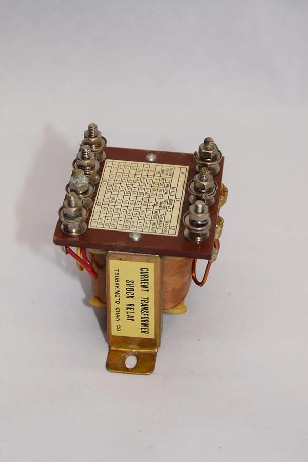 Used TSUBAKIMOTO 240CB Transformer Shock Relay