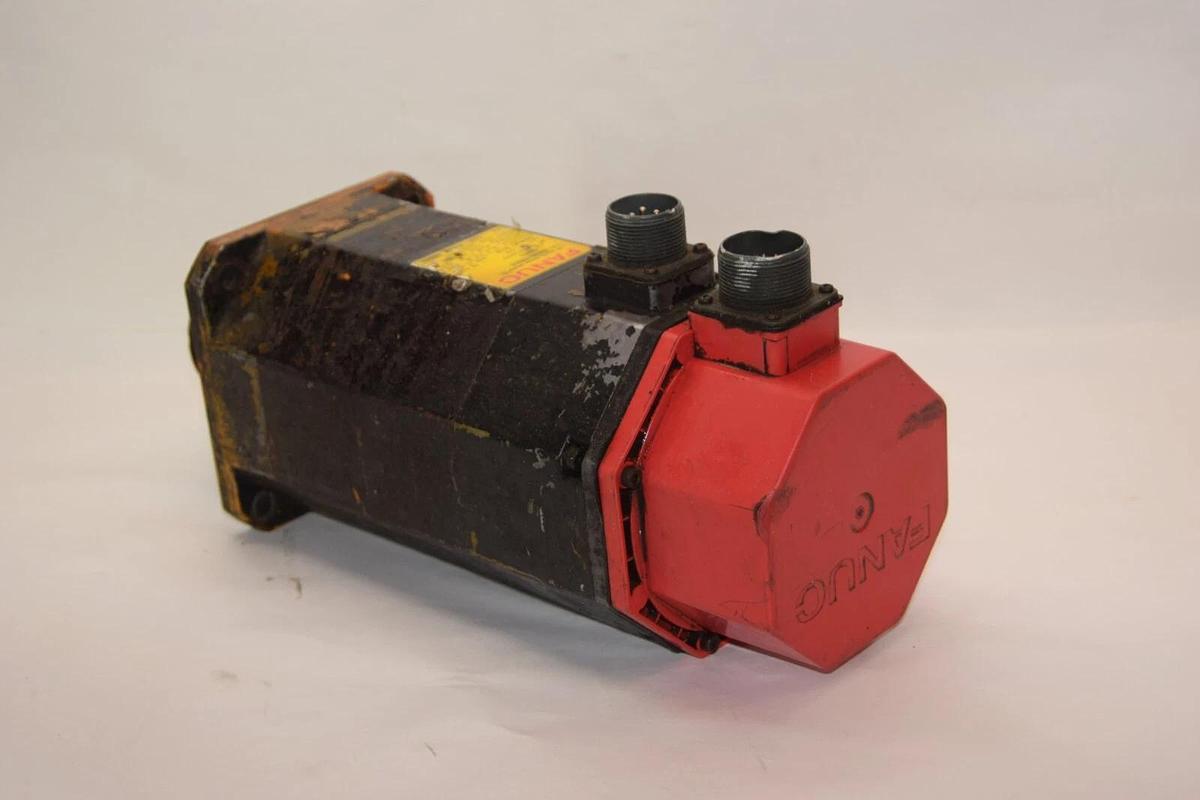 Used FANUC A06B-0512-B001 3Phase Model 5 8 Pole 6.8A 410V AC Servo Motor