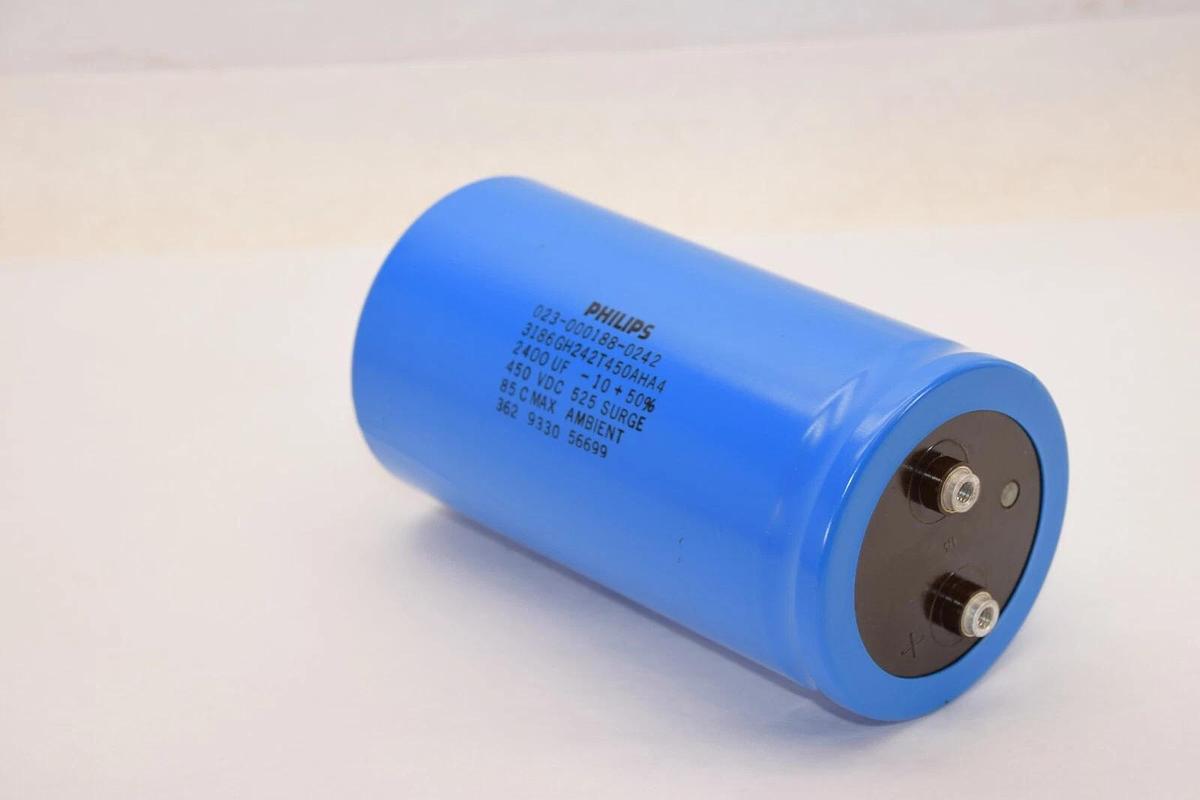 (NEW) PHILIPS 023-000188-0242 2400uF -10 +50% Capacitor