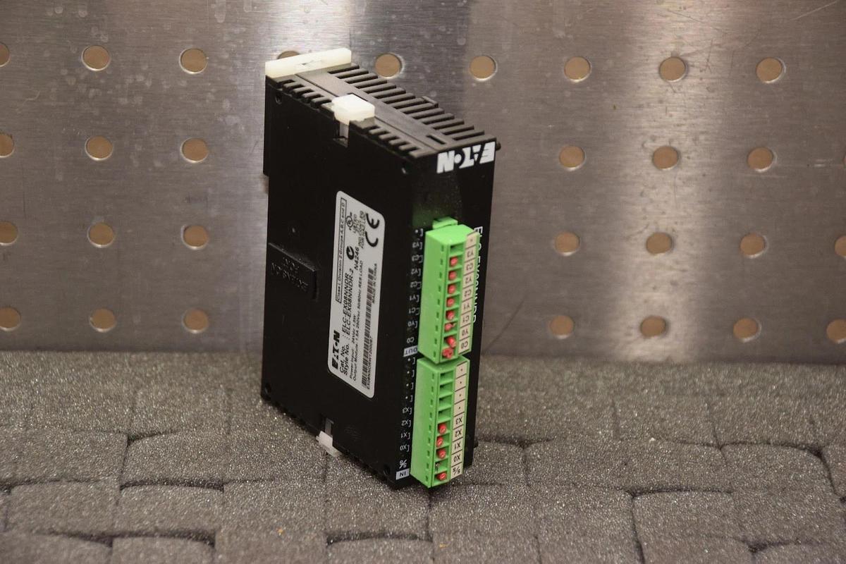 Used EATON CUTLER HAMMER ELC EX08NNDR ELC EX08NNDR 2 Expansion Module 8 I/O